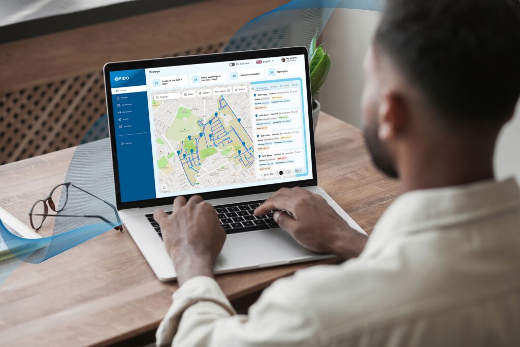 FDO Hub showing GIS data