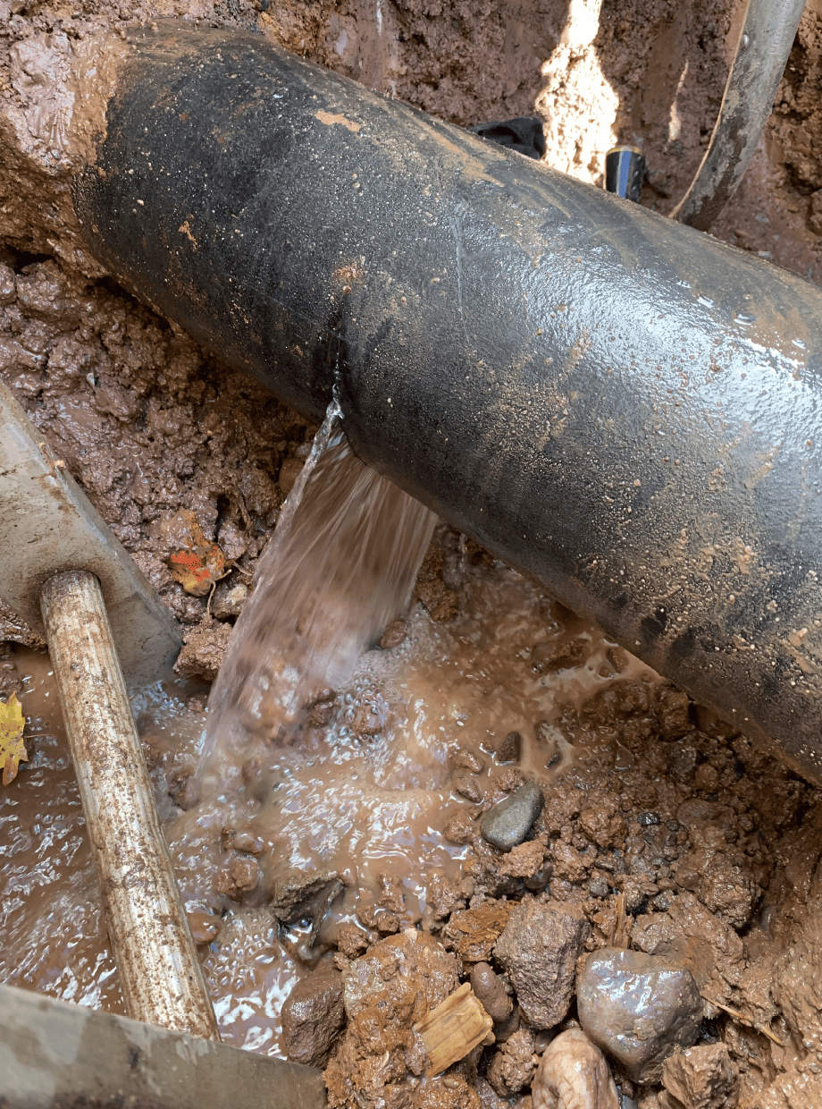 RWA: FIDO AI detects a 100GPM leak on a CIP water main in rural Connecticut